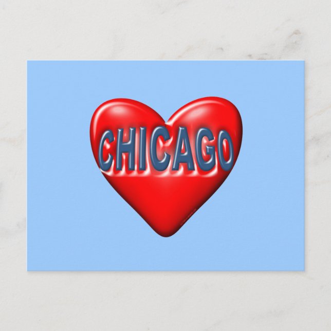 Postal Amo Chicago (Anverso)