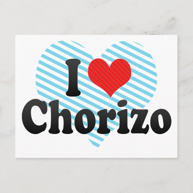 Postal Amo Chorizo (Anverso)
