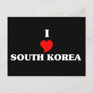 Postal Amo Corea del Sur