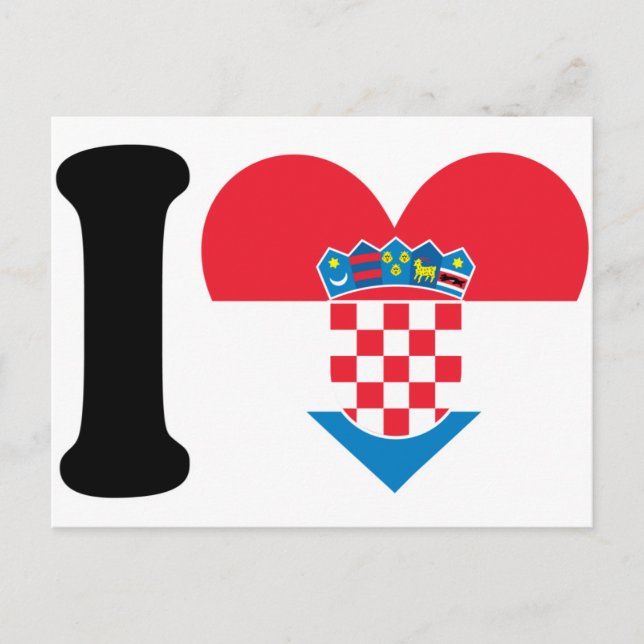 Postal Amo Croacia (Anverso)