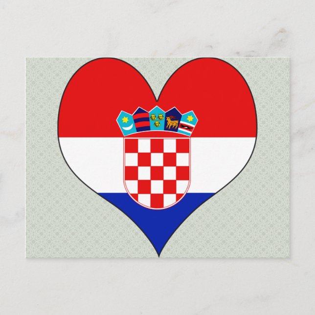 Postal Amo Croacia (Anverso)