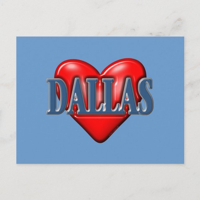 Postal Amo Dallas Texas (Anverso)