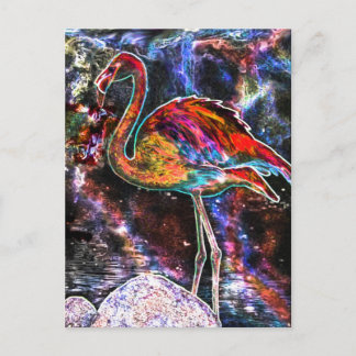 Postal Amo Del Caribe-Flamencos