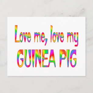 Postal Amo del Cerdo de Guinea