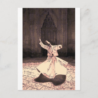 Postal amo del sufi en trance