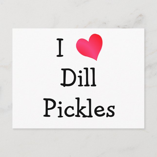 Postal Amo Dill Pickles (Anverso)