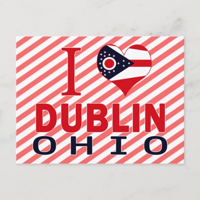 Postal Amo Dublín, Ohio (Anverso)