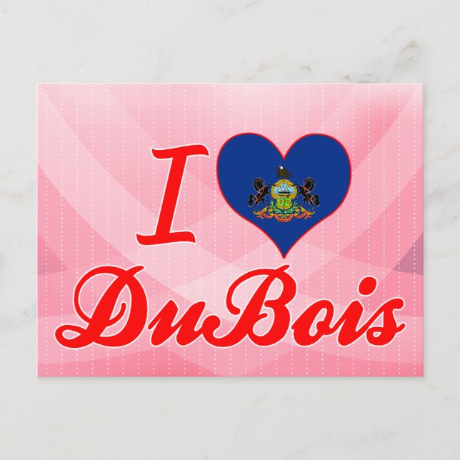 Postal Amo DuBois, Pennsylvania (Anverso)