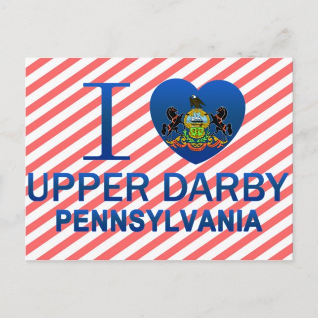 Postal Amo el Alto Darby, PA (Anverso)