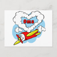 Amo el avión de niños de Oma