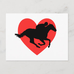 Postal Amo El Caballo