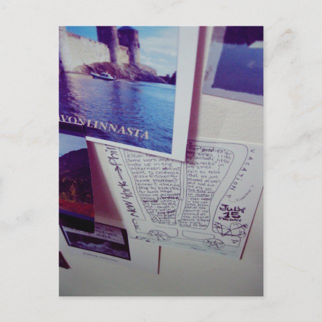 Postal Amo El Correo Electrónico - Saludos Desde El Mundo (Anverso)