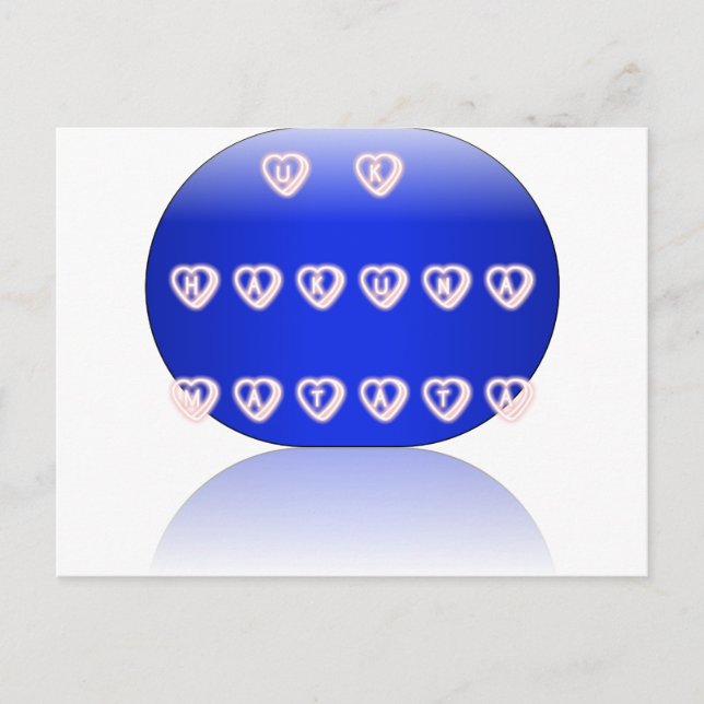 Postal Amo El Reino Unido (Anverso)