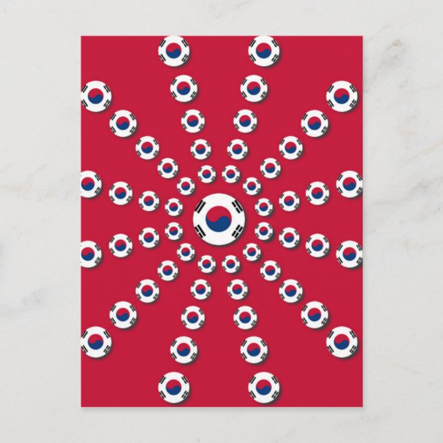 Postal Amo el Rojo (Anverso)