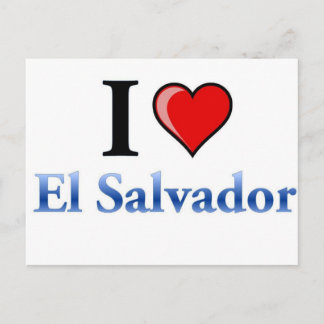 Postal Amo El Salvador