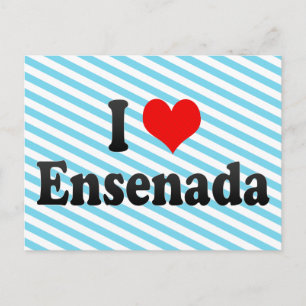 Postal Amo Ensenada, México