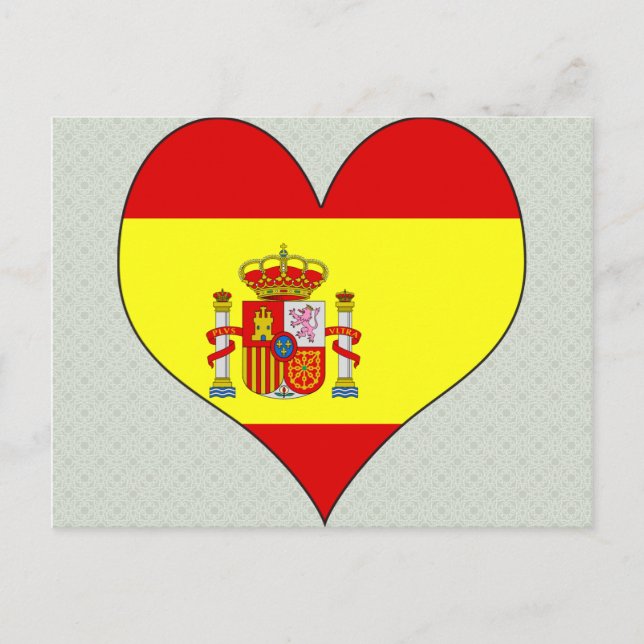Postal Amo España (Anverso)