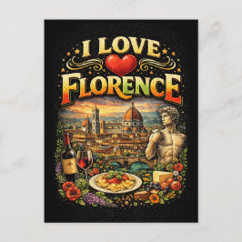 Postal Amo Florencia