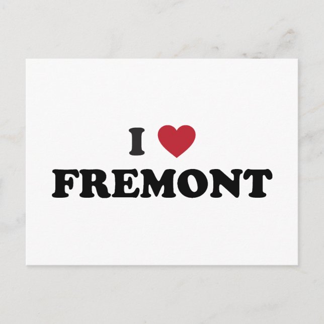 Postal Amo Fremont California (Anverso)