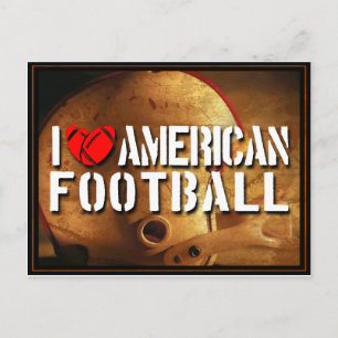 Postal Amo fútbol americano