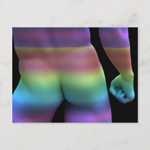 Postal Amo gay Arcoiris