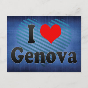 Postal Amo Génova, Italia