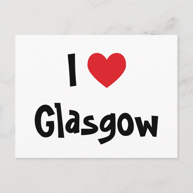 Postal Amo Glasgow (Anverso)