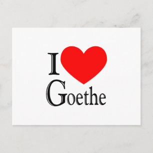 Postal Amo Goethe