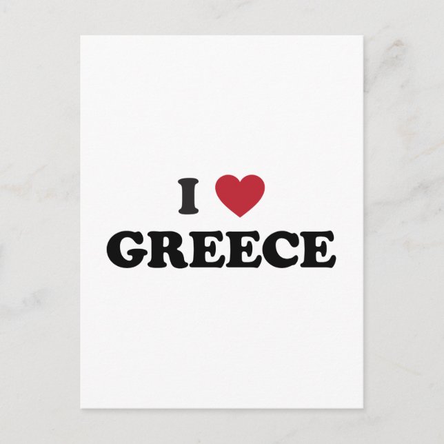 Postal Amo Grecia (Anverso)
