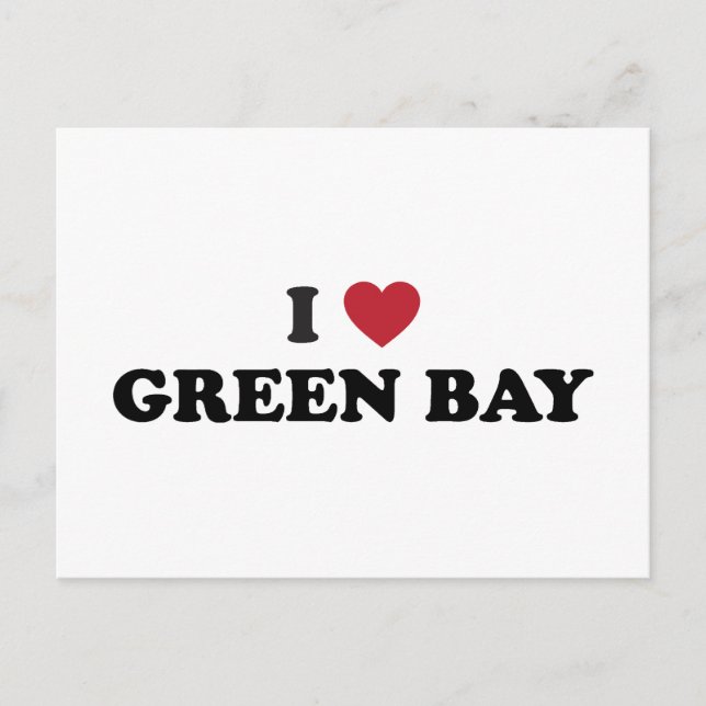 Postal Amo Green Bay Wisconsin (Anverso)