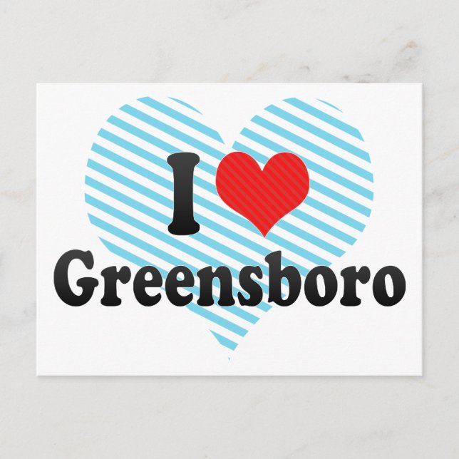 Postal Amo Greensboro (Anverso)
