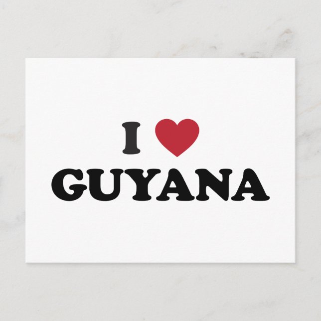 Postal Amo Guyana (Anverso)