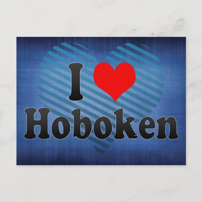 Postal Amo Hoboken, Estados Unidos (Anverso)