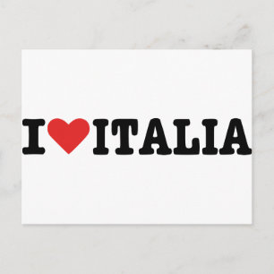 Postal Amo Italia