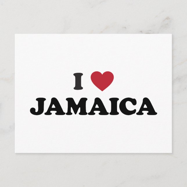Postal Amo Jamaica (Anverso)