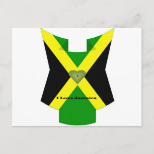 Postal Amo Jamaica Ten un buen día y una mejor noche