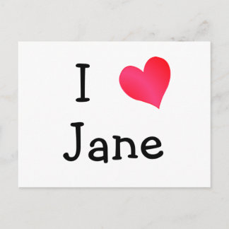 Postal Amo Jane