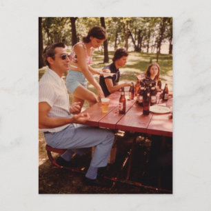 Postal ¡Amo La Cerveza! - Vintage