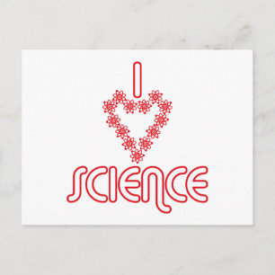 Postal Amo la ciencia