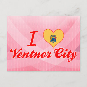 Postal Amo la ciudad de Ventnor, Nueva Jersey