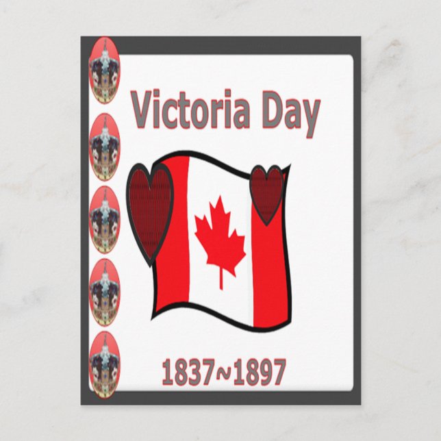 Postal Amo la colección de Canadá (Anverso)