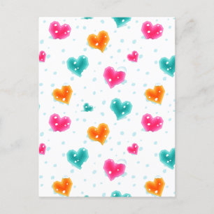 Postal Amo la Navidad con nieve