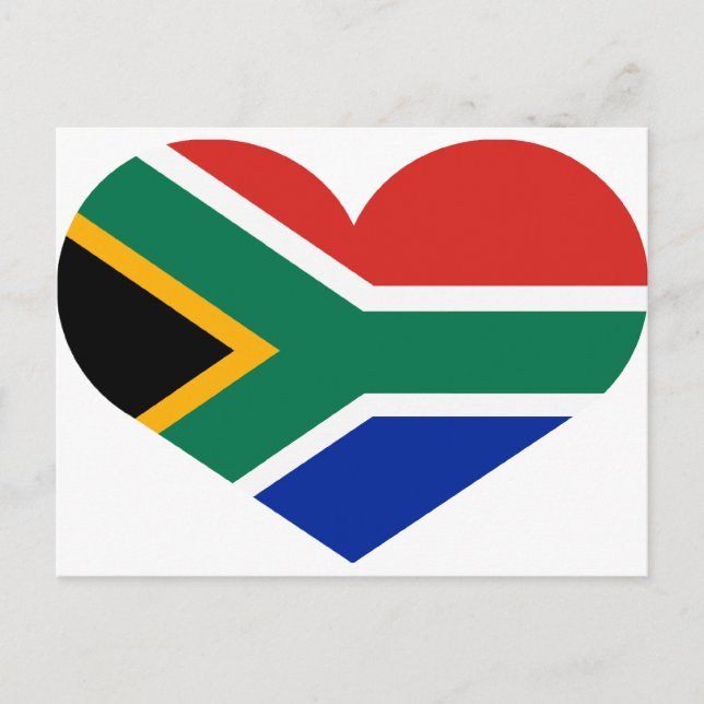 Postal Amo la República de Sudáfrica (Anverso)