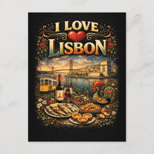 Postal Amo Lisboa