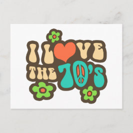 Postal Amo los años 70