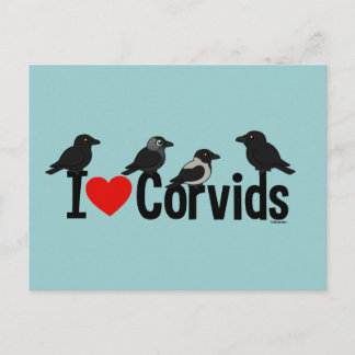 Postal Amo Los Córvidos
