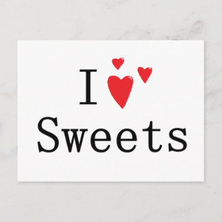 Postal Amo Los Dulces