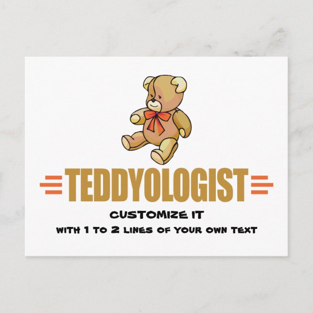 Postal Amo Los Osos De Teddy (Anverso)