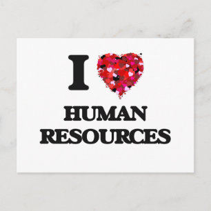 Postal Amo los Recursos Humanos