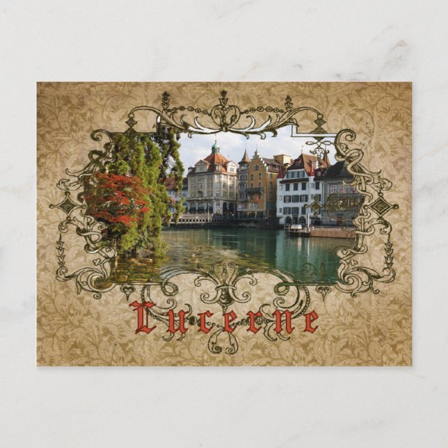 Postal Amo Lucerne - Postcard vintage (Anverso)